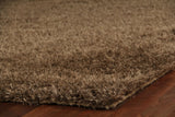 Exquisite Rugs Viscose Shaggy Shag Viscose 3265 Chocolate 10' x 8' Area Rug