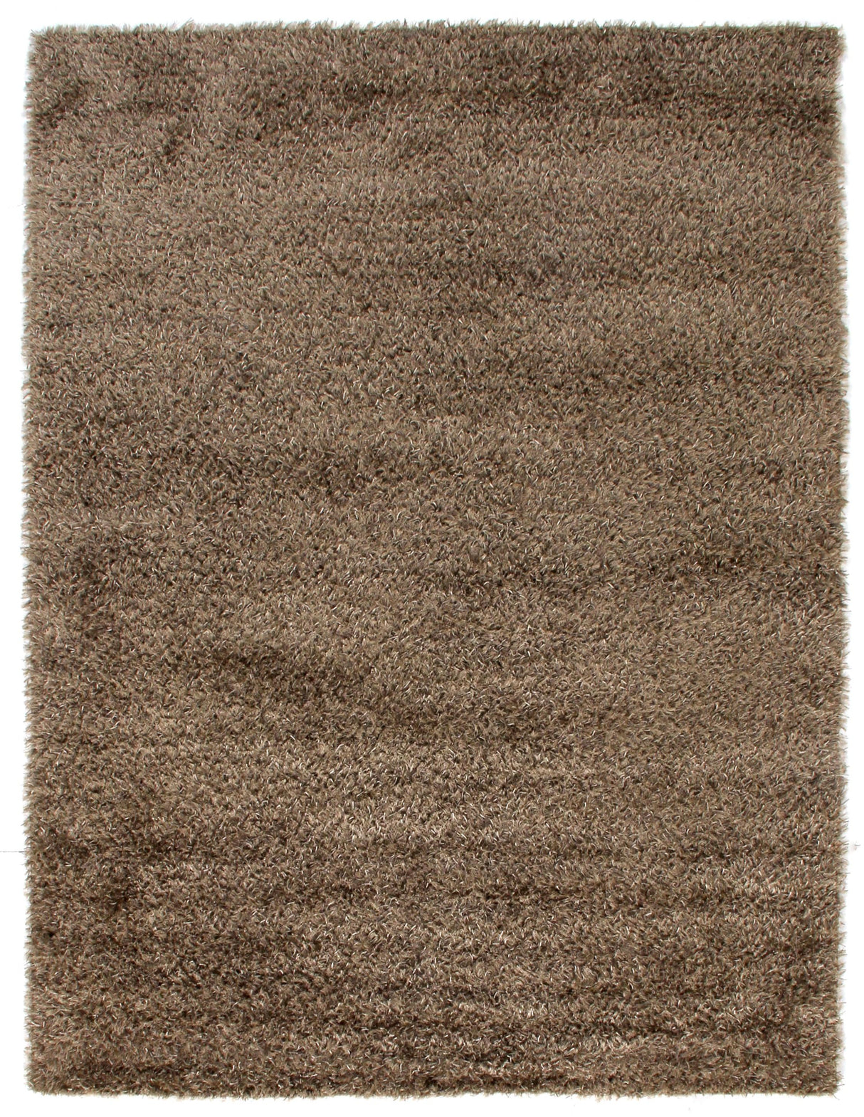 Exquisite Rugs Viscose Shaggy Shag Viscose 3265 Chocolate 10' x 8' Area Rug
