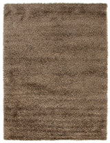 Exquisite Rugs Viscose Shaggy Shag Viscose 3265 Chocolate 10' x 8' Area Rug