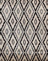 Exquisite Rugs Bamboo Silk hand-knotted Bamboo Silk 3278 Ivory/Blue 10' x 8' Area Rug