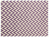 Exquisite Rugs Flatweave flatweave New Zealand Wool 3548 Light Purple/White 11' x 8' Area Rug