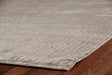 Exquisite Rugs Metro Velvet hand-knotted Wool/Viscose 3566 Silver 14' x 10' Area Rug