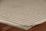 Exquisite Rugs Dove Embossed handloomed Viscose 3576 Dark Gray 15' x 12' Area Rug