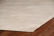 Exquisite Rugs Honeycomb handloomed Viscose 3595 Silver 14' x 10' Area Rug