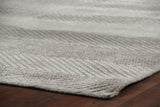 Exquisite Rugs Honeycomb handloomed Viscose 3600 Light Green 15' x 12' Area Rug