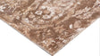 Exquisite Rugs Cassina handloomed Bamboo Silk 3910 Brown 10' x 8' Area Rug