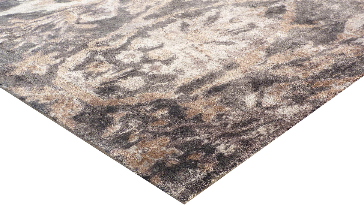 Exquisite Rugs Cassina handloomed Bamboo Silk 3927 Blue 10' x 8' Area Rug
