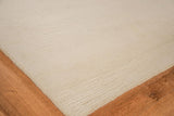Exquisite Rugs Merino Wool hand-knotted Merino Wool 4462 Ivory 3' x 2' Area Rug