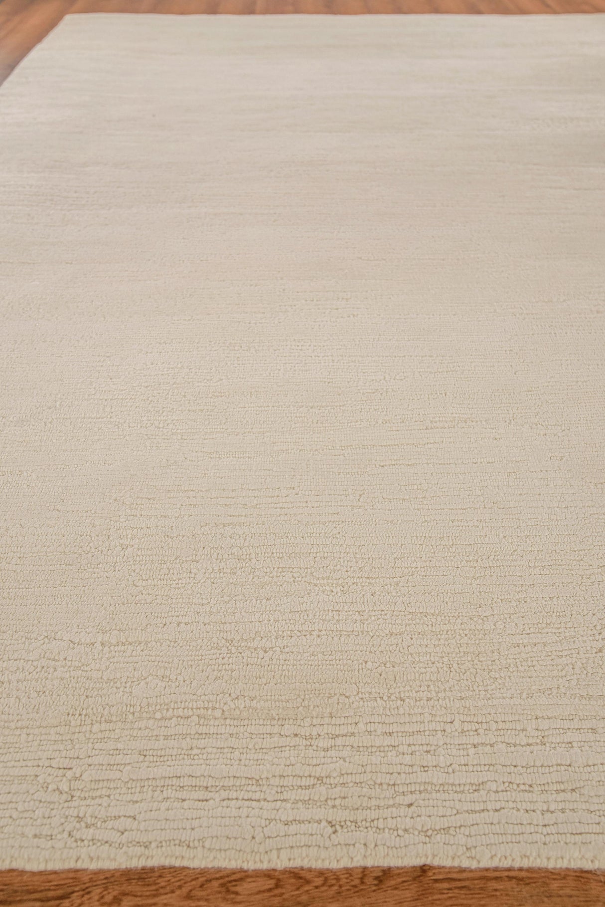 Exquisite Rugs Merino Wool hand-knotted Merino Wool 4462 Ivory 3' x 2' Area Rug