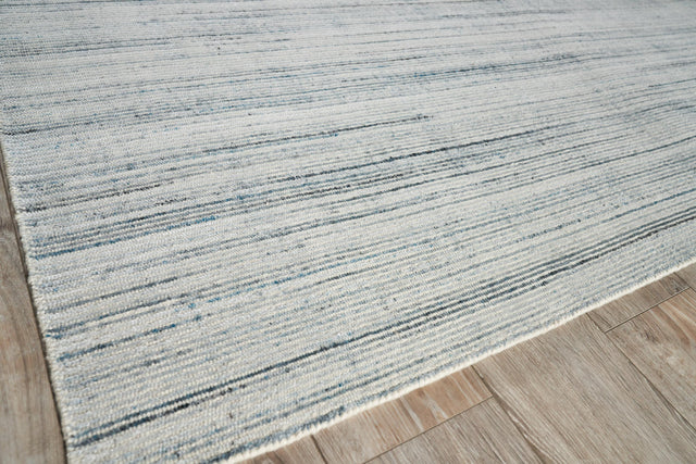Exquisite Rugs Carmen handloomed PET 4486 Blue/Ivory 3' x 2' Area Rug