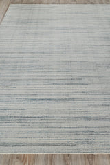 Exquisite Rugs Carmen handloomed PET 4486 Blue/Ivory 3' x 2' Area Rug