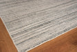 Exquisite Rugs Carmen handloomed PET 4488 Ivory/Blue 3' x 2' Area Rug