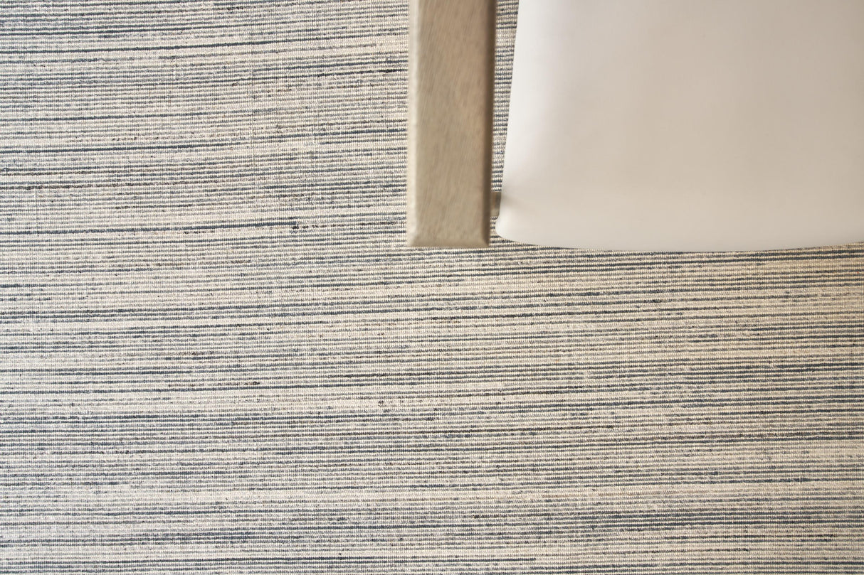 Exquisite Rugs Carmen handloomed PET 4488 Ivory/Blue 3' x 2' Area Rug
