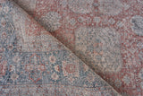 Exquisite Rugs Heritage power loom Polyester/Acrylic 4613 Red/Navy 12' x 9' Area Rug