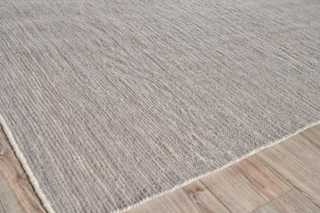 Exquisite Rugs Triana handloomed New Zealand Wool 4684 Gray 12' x 9' Area Rug