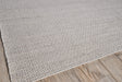 Exquisite Rugs Gamma flatweave PET 4886 Beige 6' x 4' Area Rug