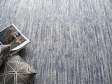 Exquisite Rugs Tranquility flatweave Wool/Mohair 4951 Blue 14' x 10' Area Rug