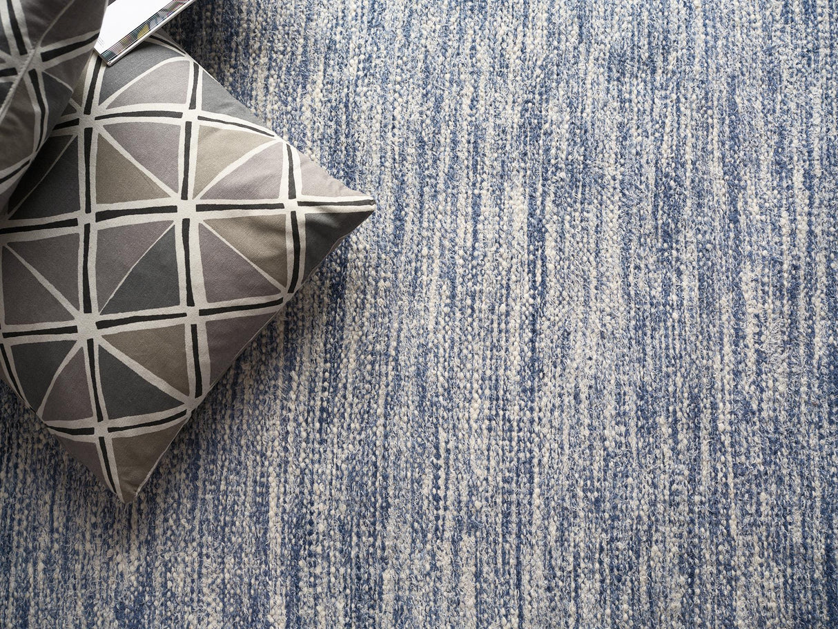 Exquisite Rugs Tranquility flatweave Wool/Mohair 4951 Blue 15' x 12' Area Rug