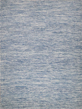 Exquisite Rugs Tranquility flatweave Wool/Mohair 4951 Blue 10' x 8' Area Rug