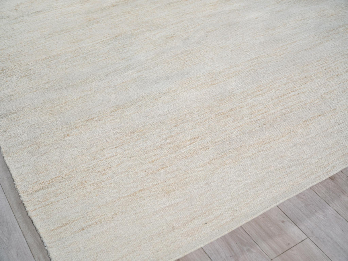 Exquisite Rugs Tranquility flatweave Wool/Mohair 4956 Beige 14' x 10' Area Rug