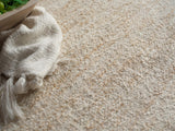 Exquisite Rugs Tranquility flatweave Wool/Mohair 4956 Beige 14' x 10' Area Rug