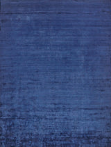 Exquisite Rugs The Blues handloomed Bamboo Silk 4975 Navy 10' x 8' Area Rug