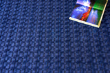 Exquisite Rugs The Blues handloomed Bamboo Silk 4976 Navy 10' x 8' Area Rug