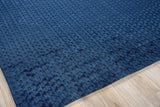 Exquisite Rugs The Blues handloomed Bamboo Silk 4976 Navy 12' x 9' Area Rug