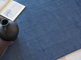 Exquisite Rugs The Blues handloomed Bamboo Silk 4977 Navy 12' x 9' Area Rug