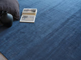 Exquisite Rugs The Blues handloomed Bamboo Silk 4977 Navy 12' x 9' Area Rug