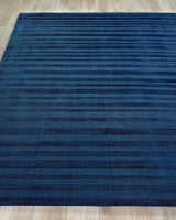 Exquisite Rugs The Blues handloomed Bamboo Silk 4978 Navy 10' x 8' Area Rug