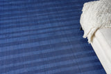 Exquisite Rugs The Blues handloomed Bamboo Silk 4978 Navy 10' x 8' Area Rug