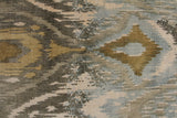 Exquisite Rugs Koda handloomed Bamboo Silk 5100 Gray 10' x 8' Area Rug