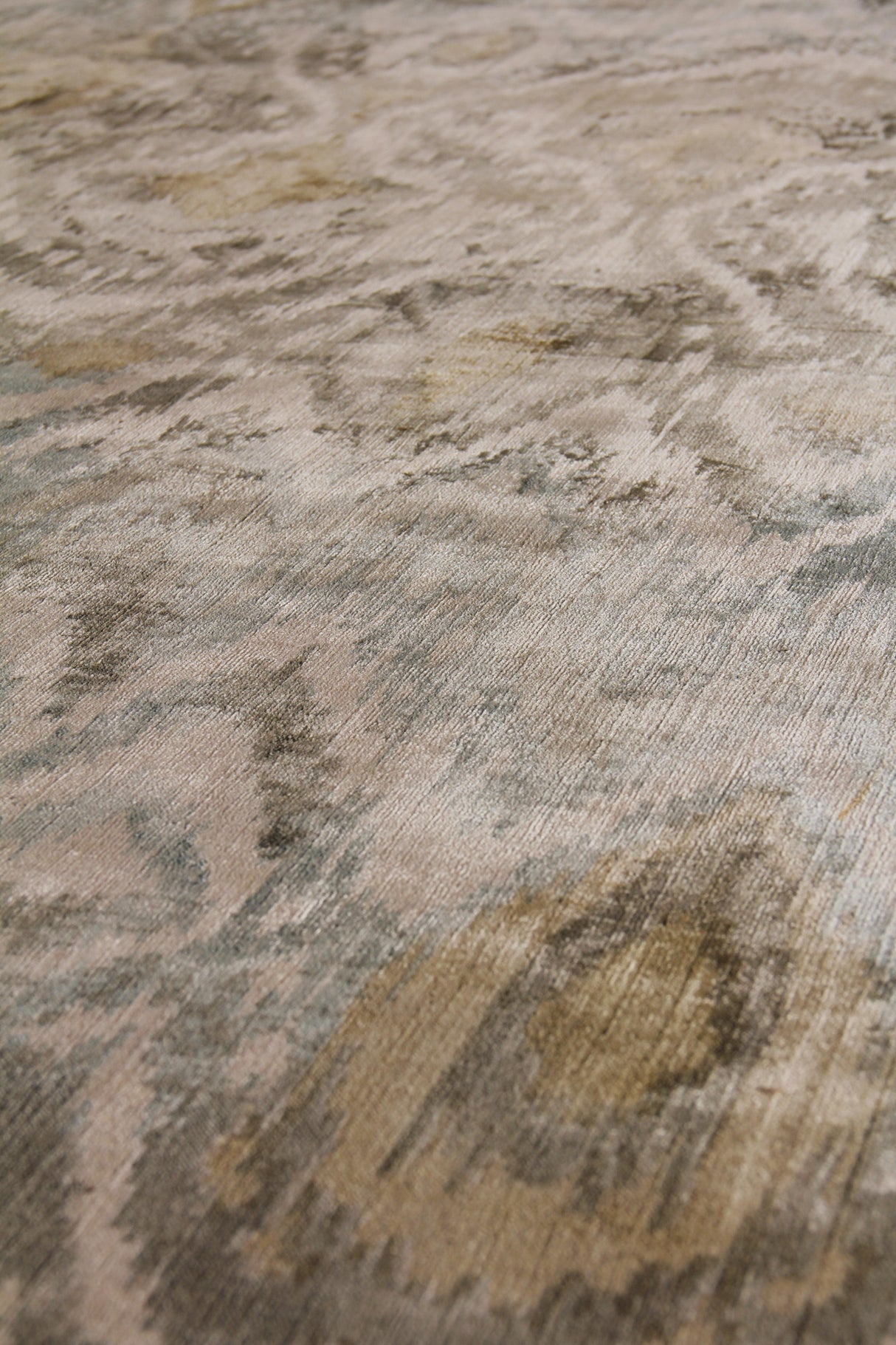 Exquisite Rugs Koda handloomed Bamboo Silk 5100 Gray 10' x 8' Area Rug