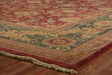 Exquisite Rugs Agra hand-knotted New Zealand Wool 5107 Red 20' x 13' Area Rug
