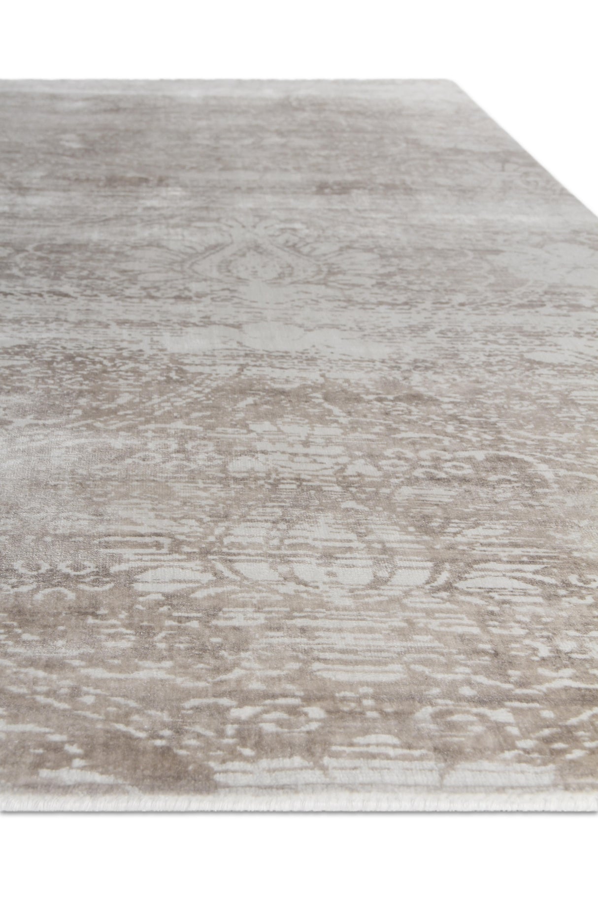 Exquisite Rugs Koda handloomed Bamboo Silk 5184 Beige 12' x 9' Area Rug