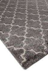 Exquisite Rugs Lux Look hand-knotted Bamboo Silk 5188 Gray 12' x 9' Area Rug
