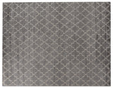 Exquisite Rugs Lux Look hand-knotted Bamboo Silk 5188 Gray 12' x 9' Area Rug