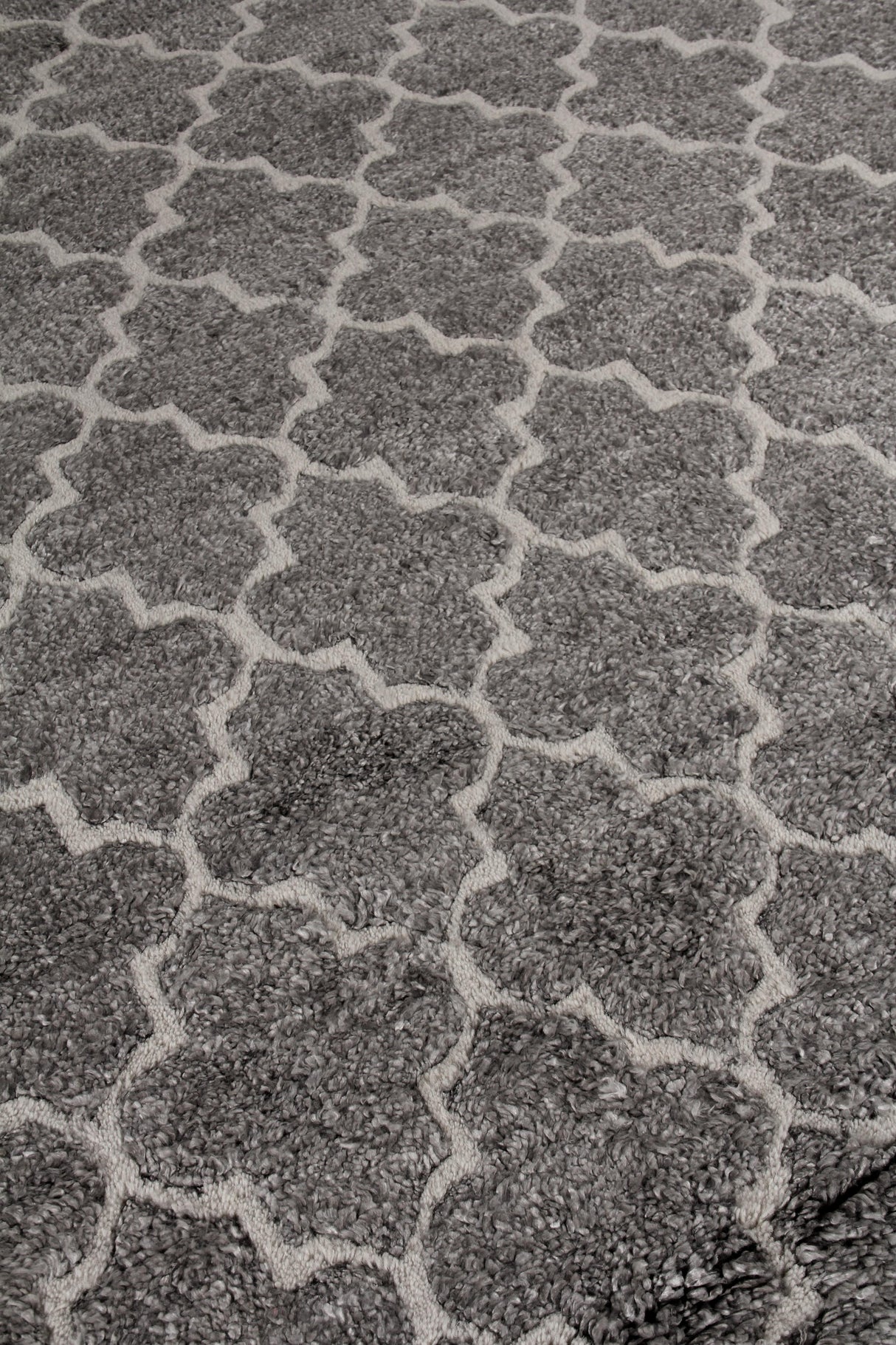 Exquisite Rugs Lux Look hand-knotted Bamboo Silk 5188 Gray 12' x 9' Area Rug