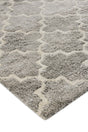 Exquisite Rugs Lux Look hand-knotted Bamboo Silk 5189 Silver 15' x 12' Area Rug