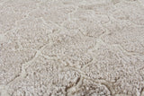 Exquisite Rugs Lux Look hand-knotted Bamboo Silk 5190 Beige 10' x 8' Area Rug