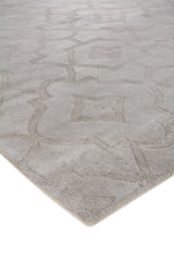 Exquisite Rugs Samara handloomed Bamboo Silk 5203 Silver 15' x 12' Area Rug