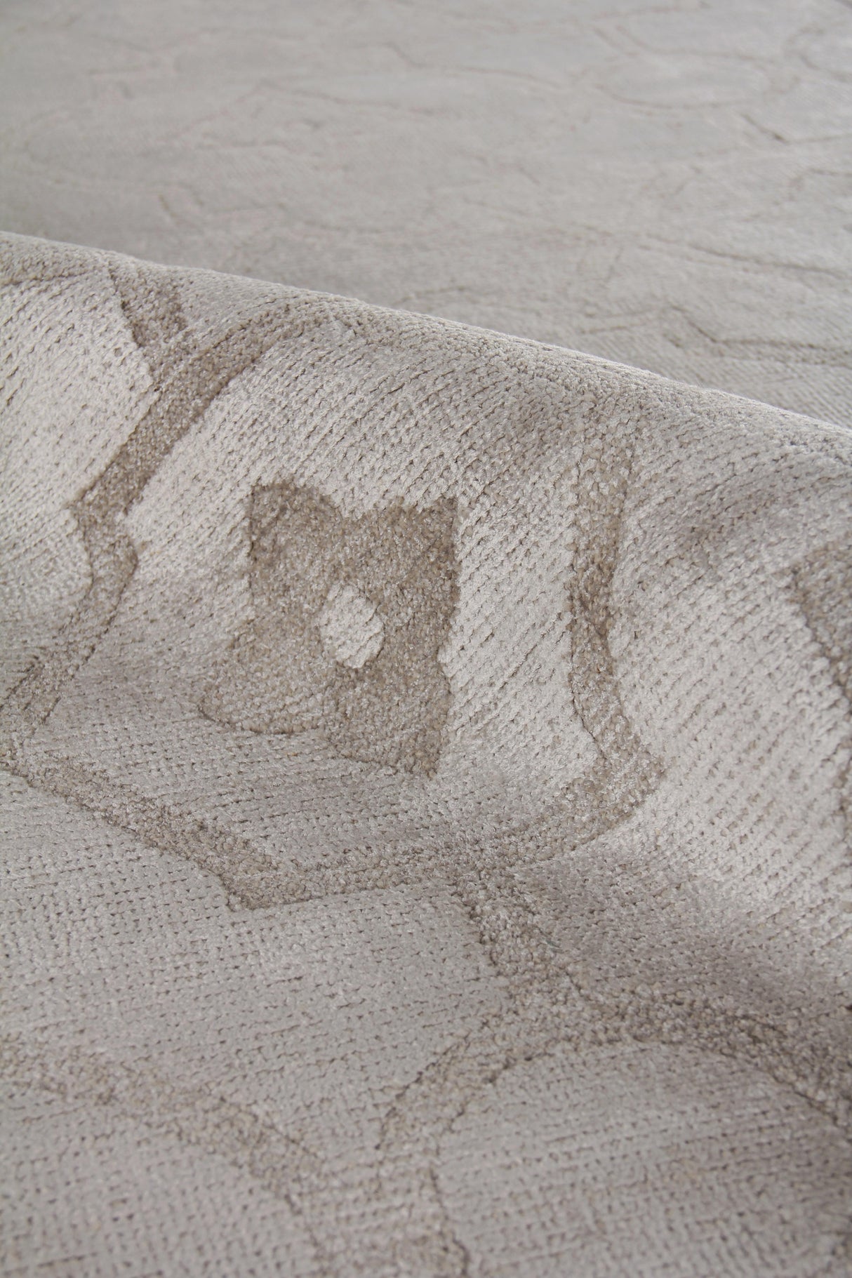 Exquisite Rugs Samara handloomed Bamboo Silk 5203 Silver 15' x 12' Area Rug
