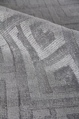 Exquisite Rugs Samara handloomed Bamboo Silk 5209 Aqua 14' x 10' Area Rug