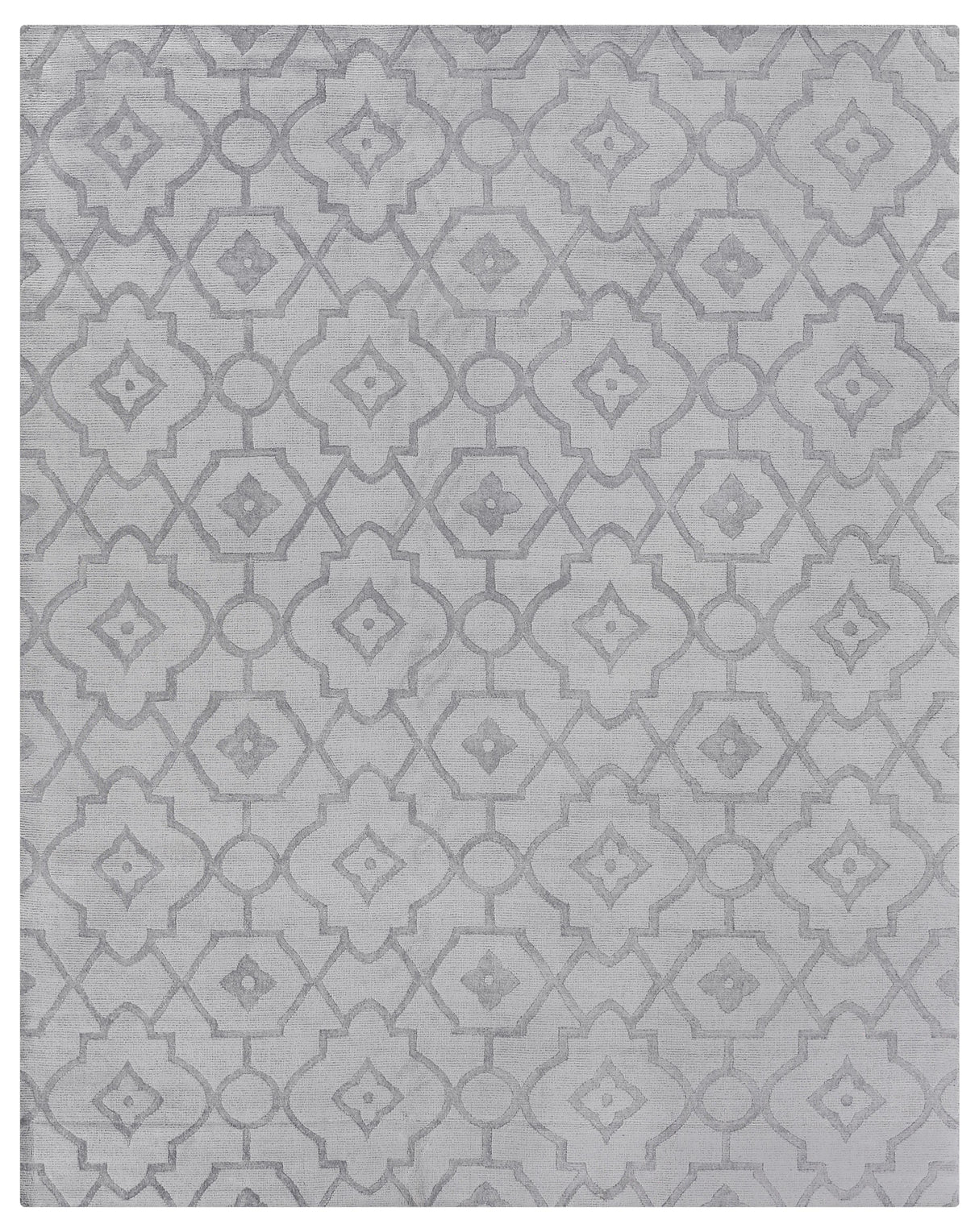 Exquisite Rugs Samara handloomed Bamboo Silk 5216 Aqua 10' x 8' Area Rug