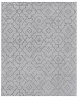 Exquisite Rugs Samara handloomed Bamboo Silk 5216 Aqua 10' x 8' Area Rug