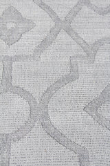 Exquisite Rugs Samara handloomed Bamboo Silk 5216 Aqua 10' x 8' Area Rug
