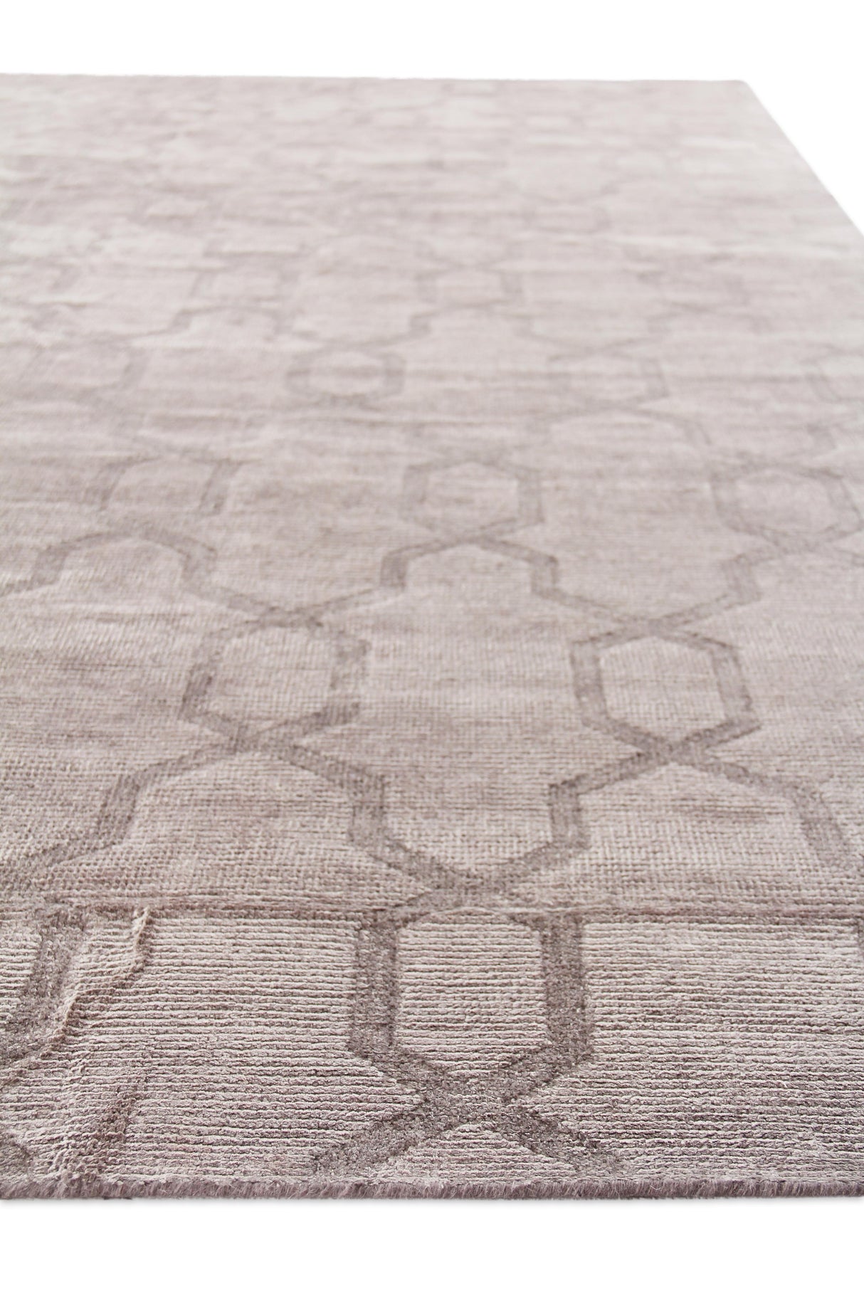 Exquisite Rugs Samara handloomed Bamboo Silk 5221 Beige 10' x 8' Area Rug