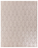 Exquisite Rugs Samara handloomed Bamboo Silk 5221 Beige 9' x 6' Area Rug