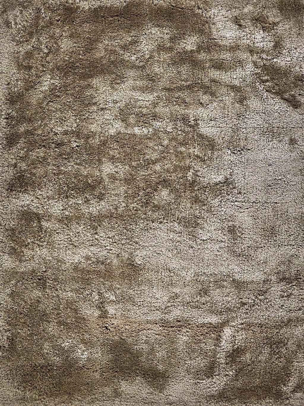 Exquisite Rugs Sumo Shag handloomed Polyester/Microfiber 5342 Taupe 3' x 2' Area Rug